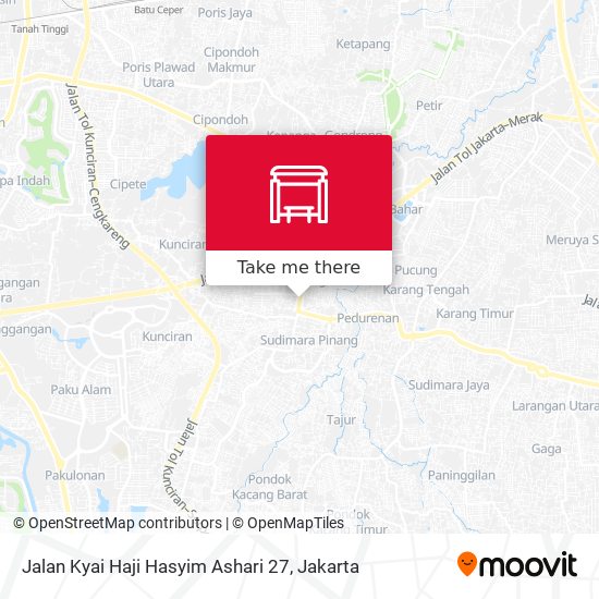 Jalan Kyai Haji Hasyim Ashari 27 map