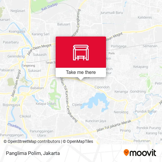 Panglima Polim map