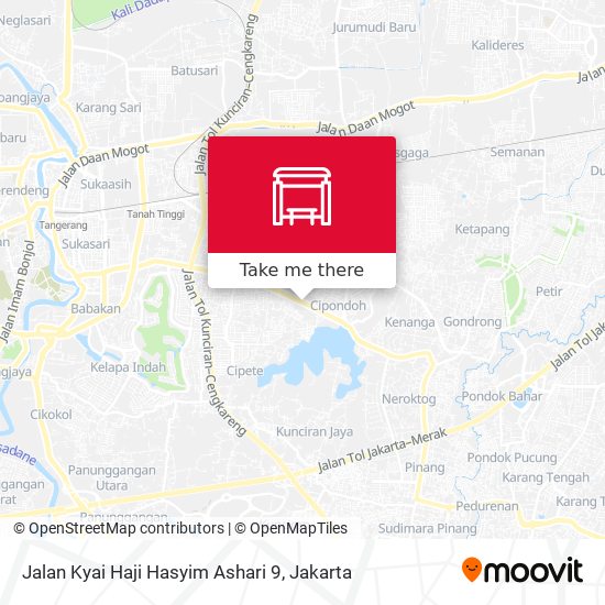 Jalan Kyai Haji Hasyim Ashari 9 map