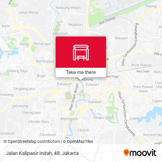 Jalan Kalipasir Indah, 48 map