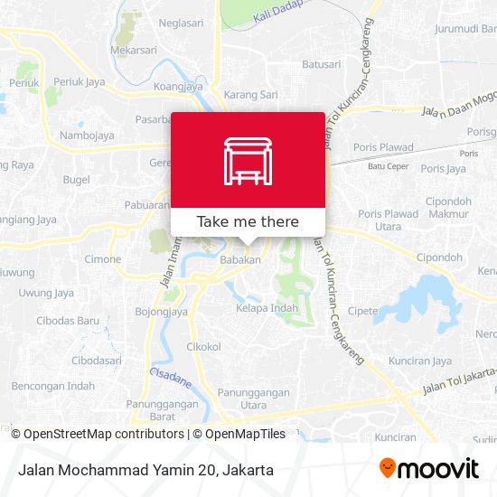 Jalan Mochammad Yamin 20 map