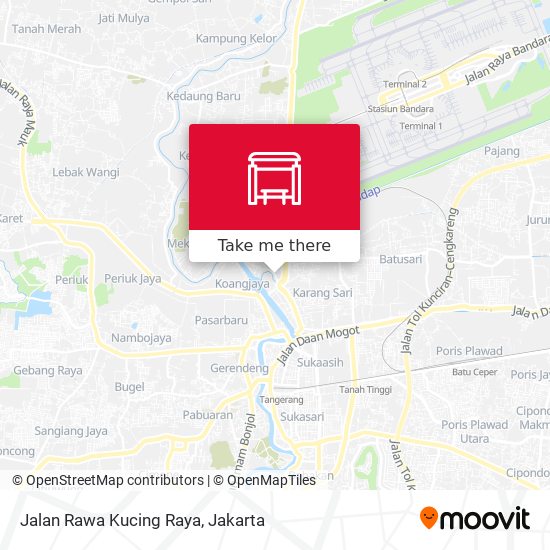 Jalan Rawa Kucing Raya map