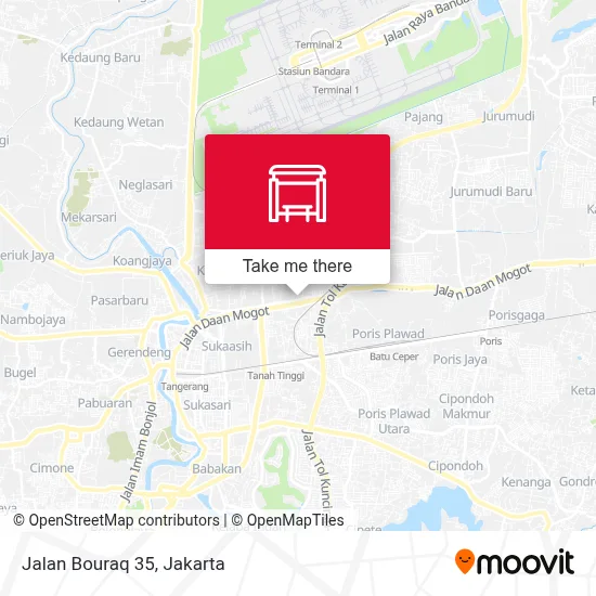 Jalan Bouraq 35 map