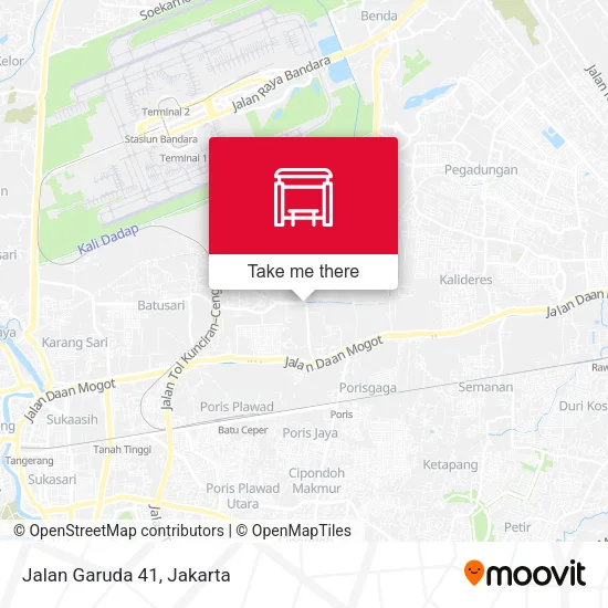 Jalan Garuda 41 map