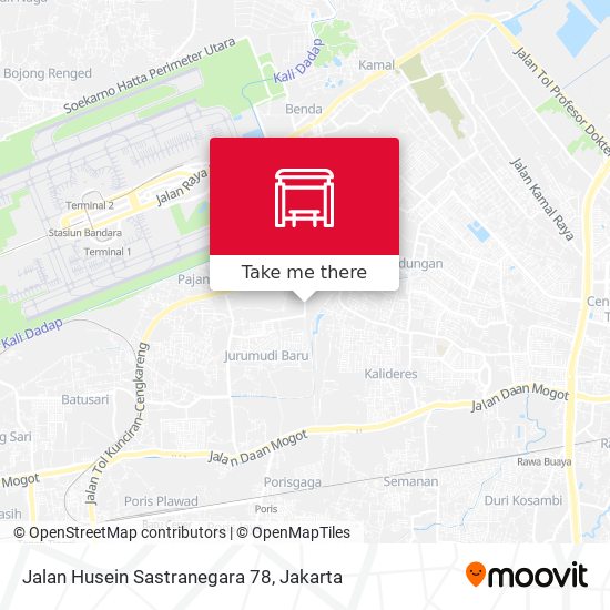 Jalan Husein Sastranegara 78 map