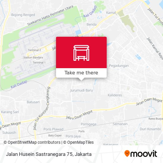 Jalan Husein Sastranegara 75 map