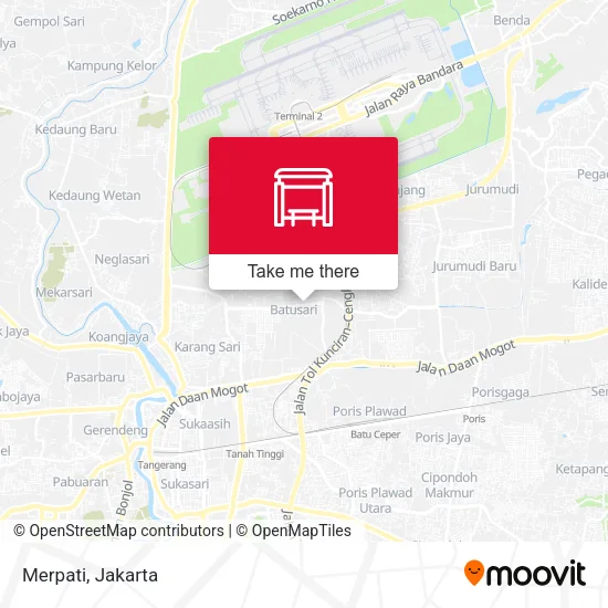 Merpati map