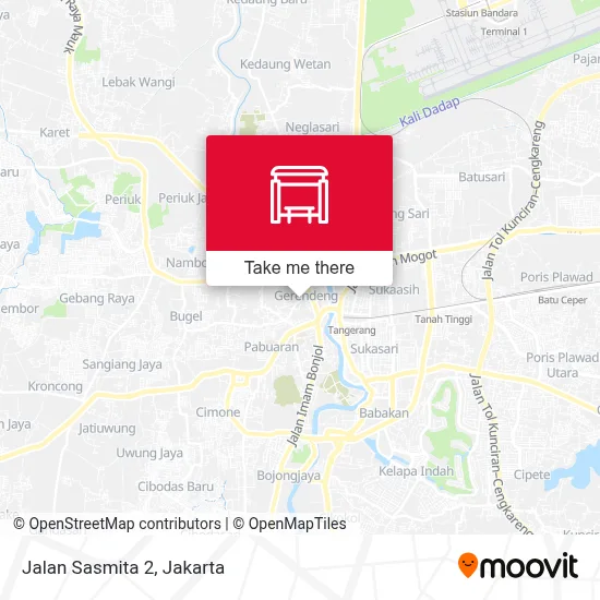 Jalan Sasmita 2 map