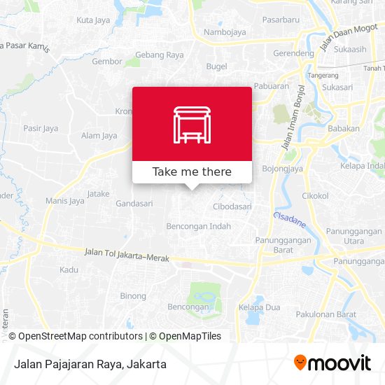 Jalan Pajajaran Raya map