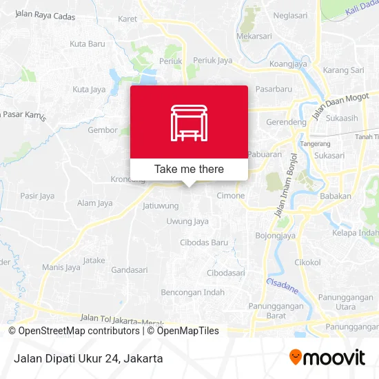 Jalan Dipati Ukur 24 map