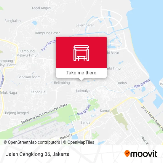 Jalan Cengklong 36 map