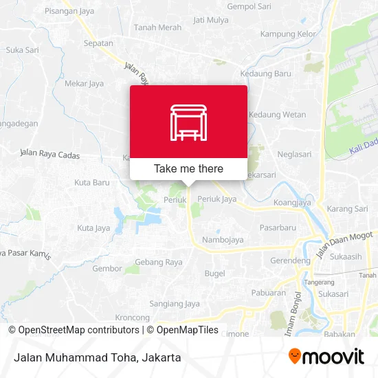 Jalan Muhammad Toha map