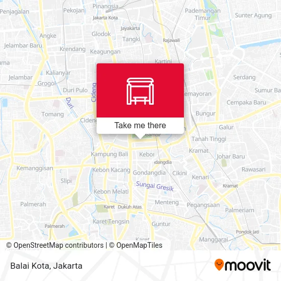 Balai Kota map