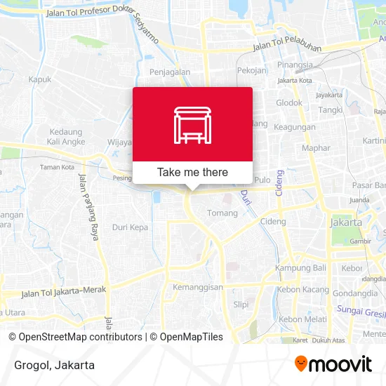 Grogol map