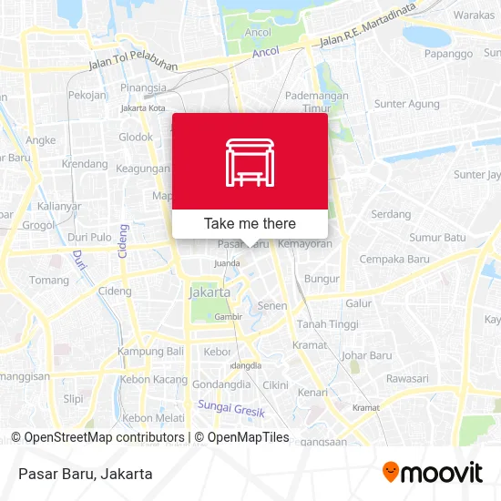 Pasar Baru map