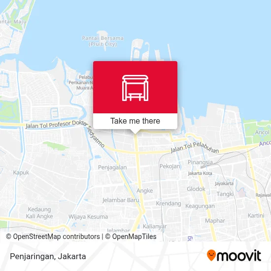 Penjaringan map