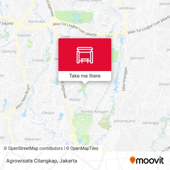 Agrowisata Cilangkap map
