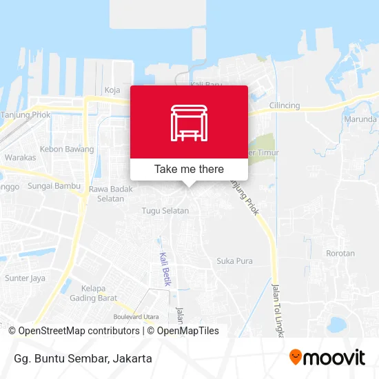 Gg. Buntu Sembar map