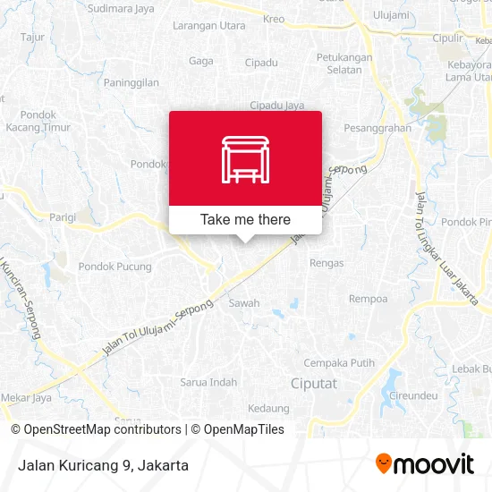 Jalan Kuricang 9 map