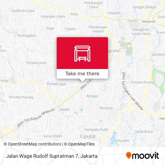 Jalan Wage Rudolf Supratman 7 map