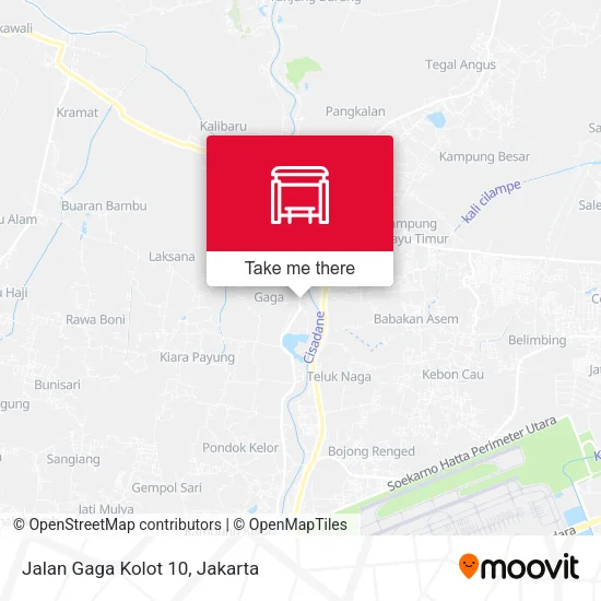 Jalan Gaga Kolot 10 map