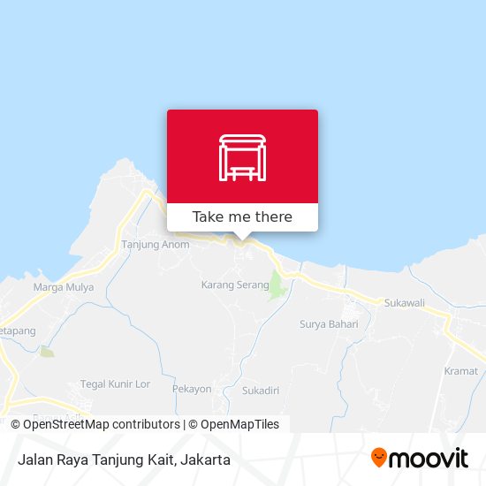 Jalan Raya Tanjung Kait map