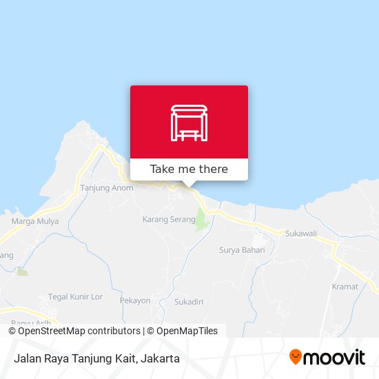 Jalan Raya Tanjung Kait map