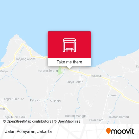 Jalan Pelayaran map