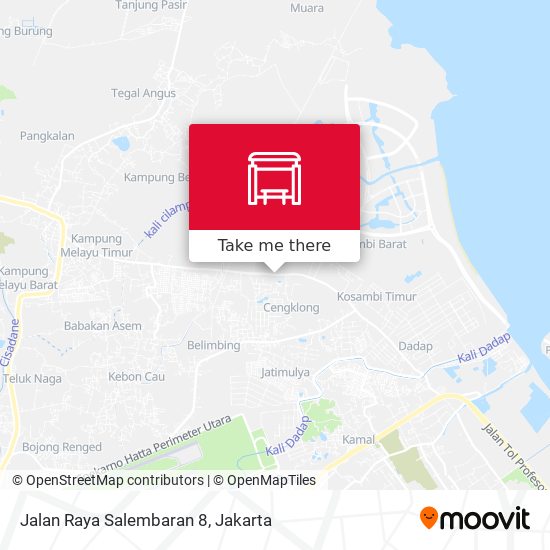 Jalan Raya Salembaran 8 map