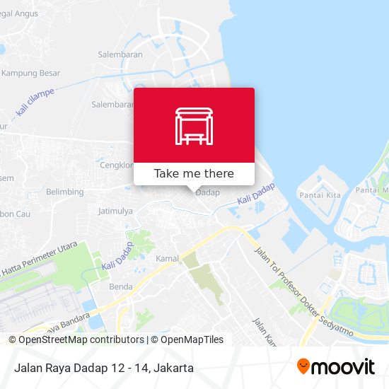 Jalan Raya Dadap 12 - 14 map