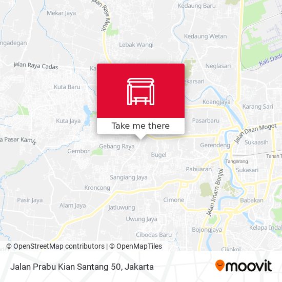 Jalan Prabu Kian Santang 50 map