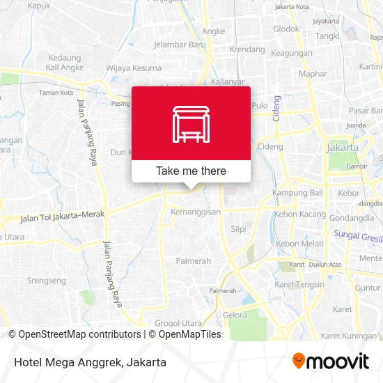 Hotel Mega Anggrek map