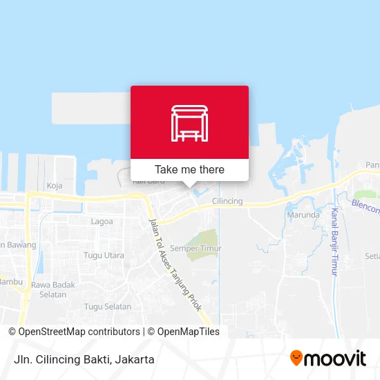 Jln. Cilincing Bakti map