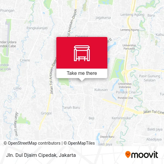 Jln. Dul Djaim Cipedak map