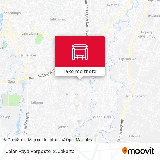 Jalan Raya Parpostel 2 map