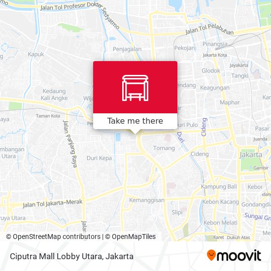 Ciputra Mall Lobby Utara map