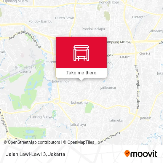 Jalan Lawi-Lawi 3 map