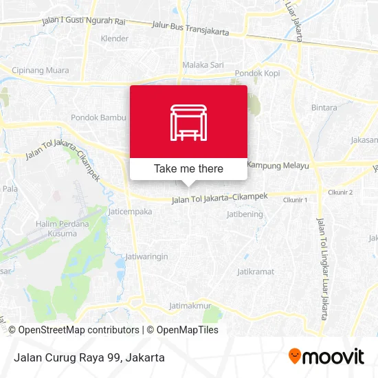 Jalan Curug Raya 99 map