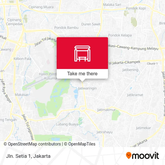Jln. Setia 1 map