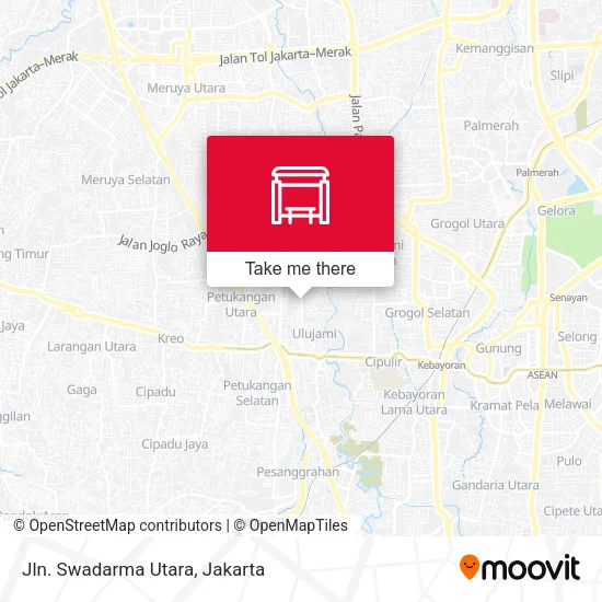 Jln. Swadarma Utara map