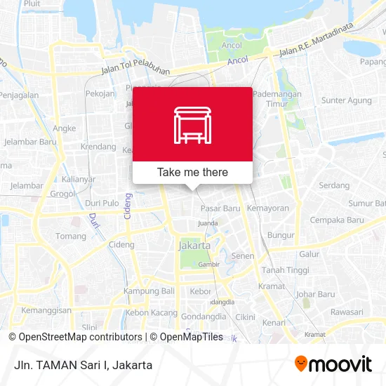 Jln. TAMAN Sari I map