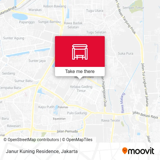 Janur Kuning Residence map