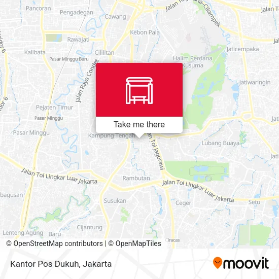 Kantor Pos Dukuh map