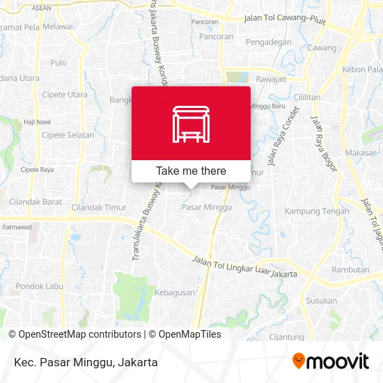 Kec. Pasar Minggu map