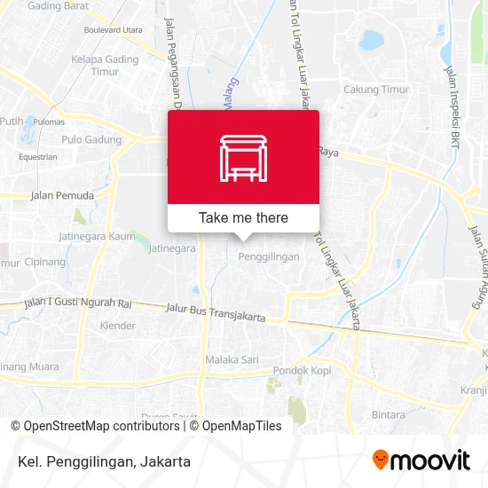 Kel. Penggilingan map