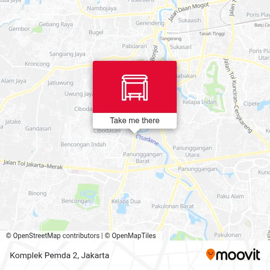 Komplek Pemda 2 map