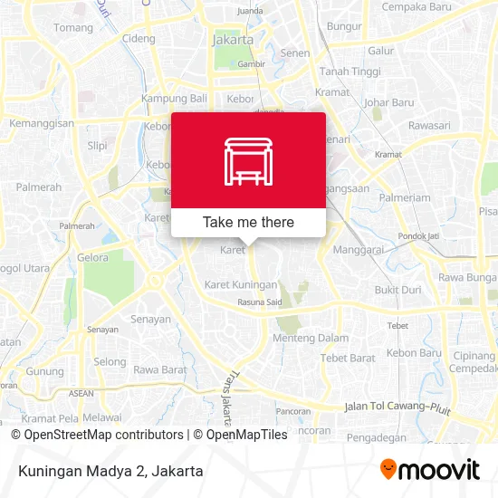 Kuningan Madya 2 map