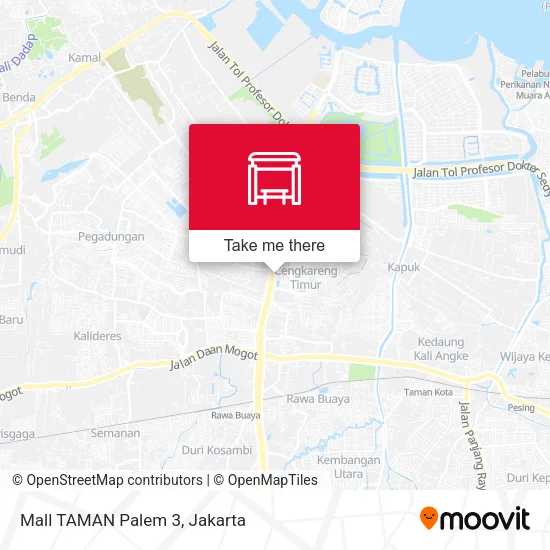 Mall TAMAN Palem 3 map