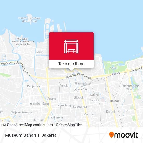 Museum Bahari 1 map
