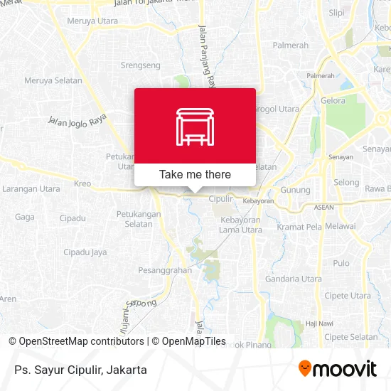 Ps. Sayur Cipulir map